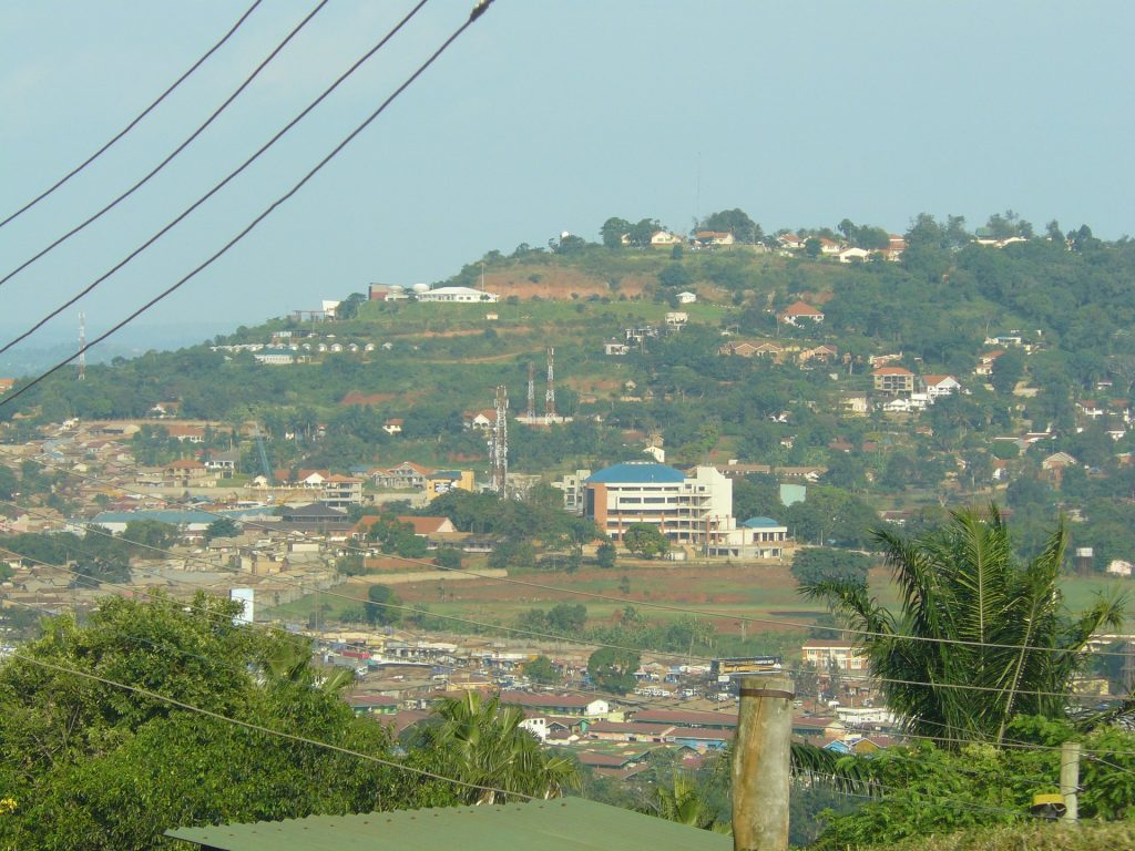 Blick über Kampala