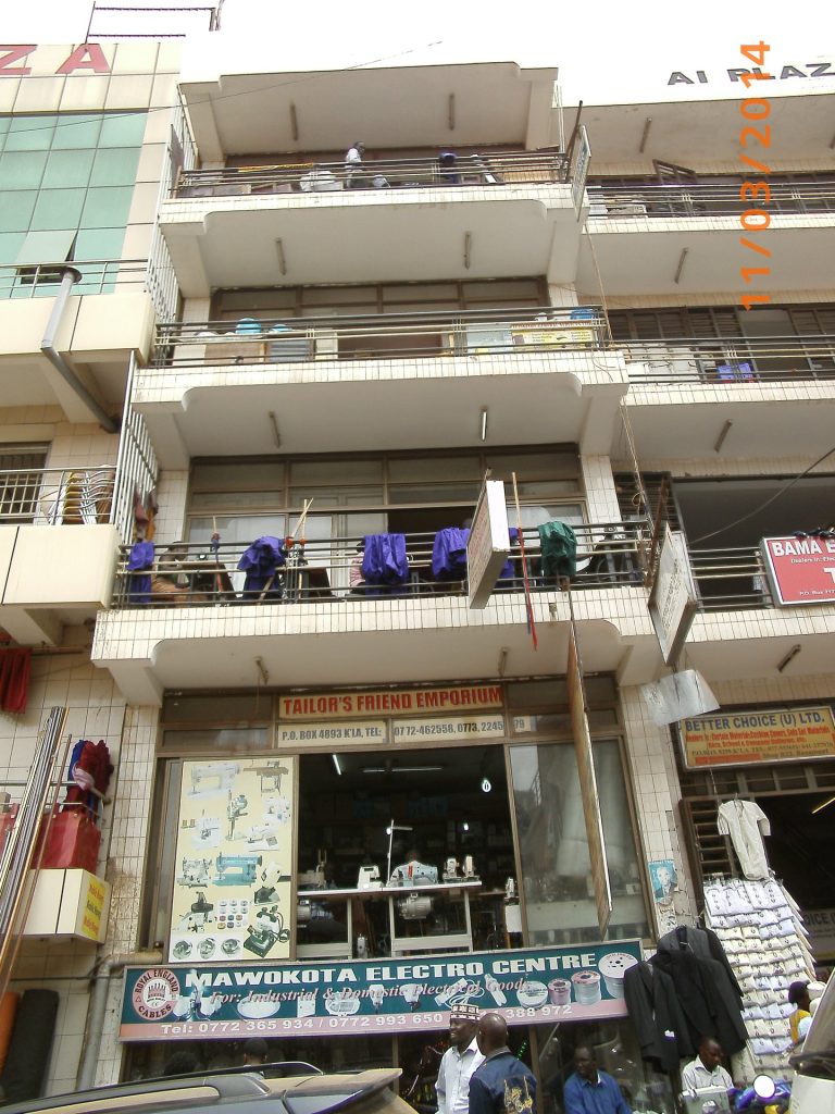 Geschäftshaus in Kampala