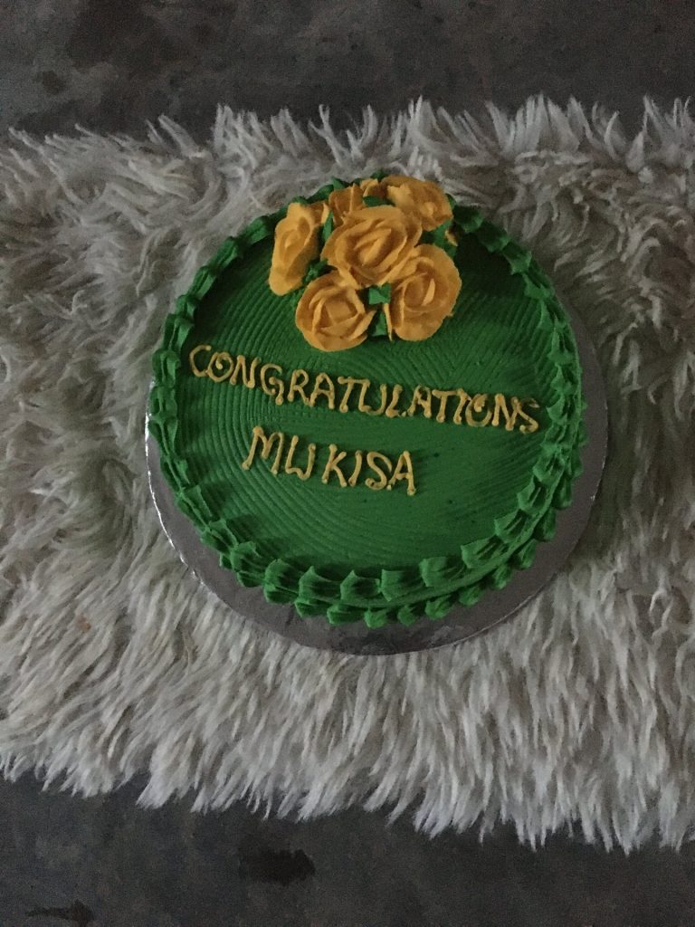 Torte „Congratulations Mukisa“